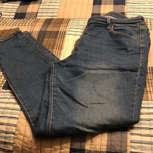 Old Navy mid rise rock star jeans